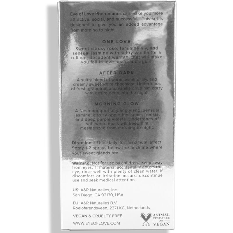 Eye Of Love-Eol Phr Profumo 10 ml Set/3 - Morning Glow, One Love 2 Eye Of Love-Eol Phr Profumo 10 ml Set/3 - Morning Glow, One Love · Profumi & Feromoni (imaginea 2)