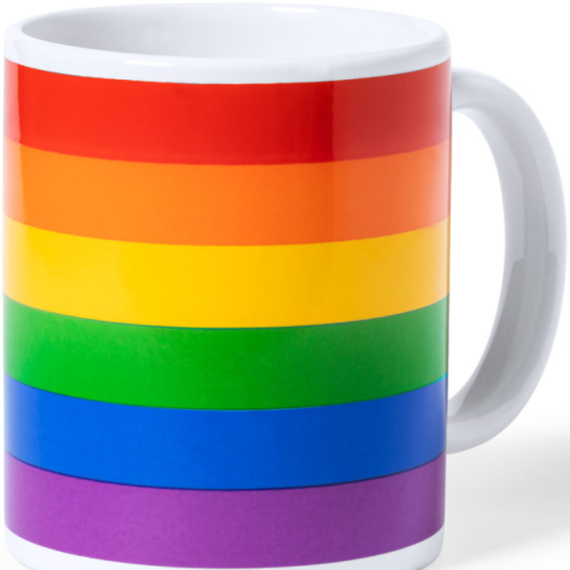 Pride-Tazza con Bandiera Lgbt in scatola Kraft 1 Pride-Tazza con Bandiera Lgbt in scatola Kraft · Articoli divertenti