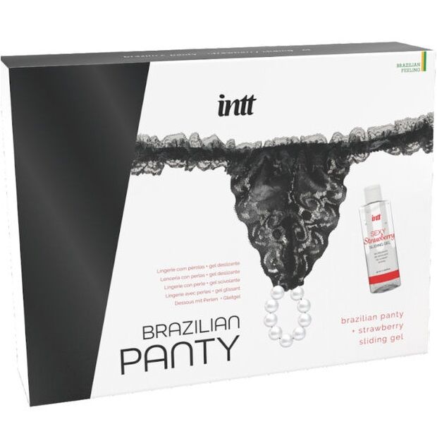 Intt Releases-Mutandine Brasiliano con Perle e Gel Lubrificante · Lubrificanti (imaginea 2)