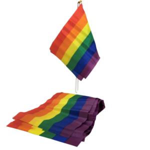 Pride-Fanion Piccolo Bandiera Lgbt, 20 X 15 cm