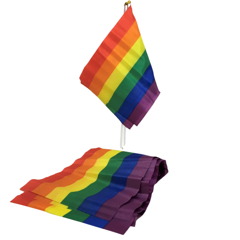 Pride-Fanion Piccolo Bandiera Lgbt, 20 X 15 cm