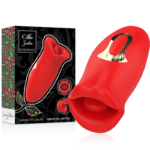 Mia-Sicilia Double Pleasure Clitoride Vibratore con Lingua, Doppia · Vibratori