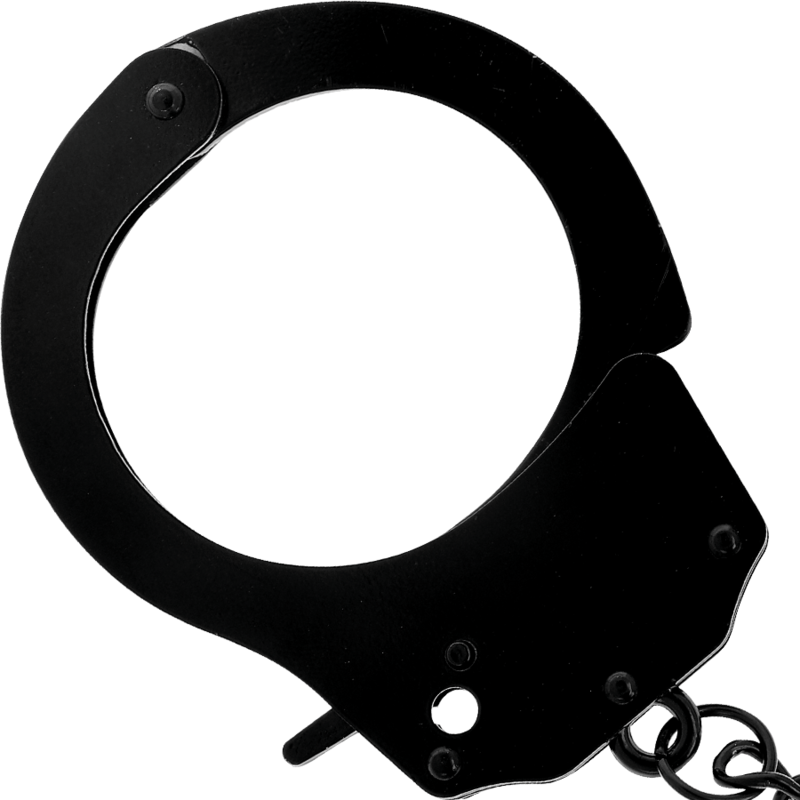 Darkness-Manette metalliche nere per le mani · Bondage & Manette (immagine 3)