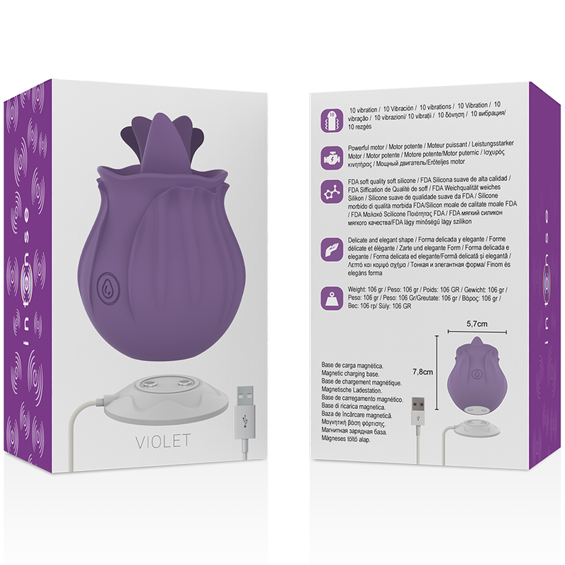 Intense Fun Toys-Viola Stimolatore Clitoride 10 Vibrazioni 3 Intense Fun Toys-Viola Stimolatore Clitoride 10 Vibrazioni · Vibratori (imaginea 3)
