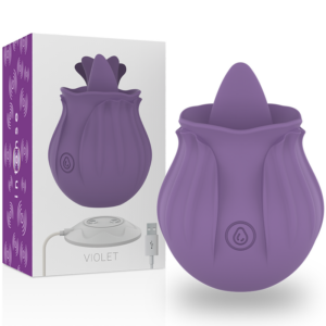 Intense Fun Toys-Viola Stimolatore Clitoride 10 Vibrazioni · Vibratori