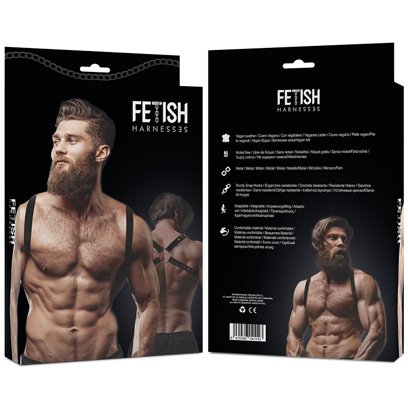Fetish Submissive Attitude-Fetish Submissive Imbracatura Indietro Uomo · Intimo uomo (imaginea 4)