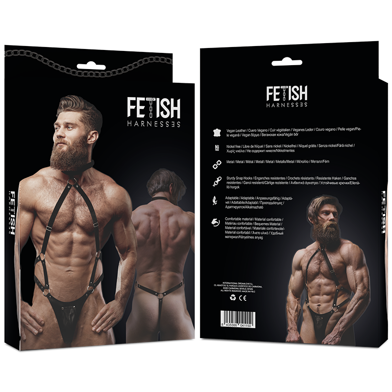 Fetish Submissive Attitude-Attitude Jock Strap di Eco-pelle · Intimo uomo (imaginea 6)