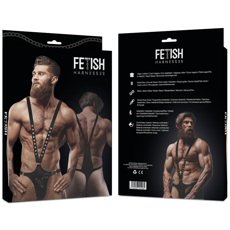 Fetish Submissive Attitude-Fetish Submissive Imbracatura per Uomo · Intimo uomo (immagine 5)