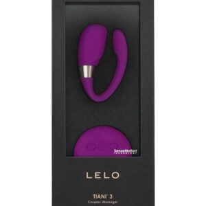 Lelo-Insignia Tiani 3 Massaggiatore per Coppia Viola-Silicone, 7 velocità · Vibratori (imaginea 3)