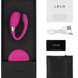 Lelo-Insignia Tiani 3 Massaggiatore per Coppia, Fucsia-Silicone, 7 · Vibratori (immagine 3)