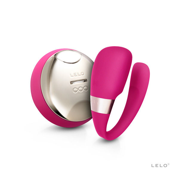 Lelo-Insignia Tiani 3 Massaggiatore per Coppia, Fucsia-Silicone, 7 · Vibratori (imaginea 2)