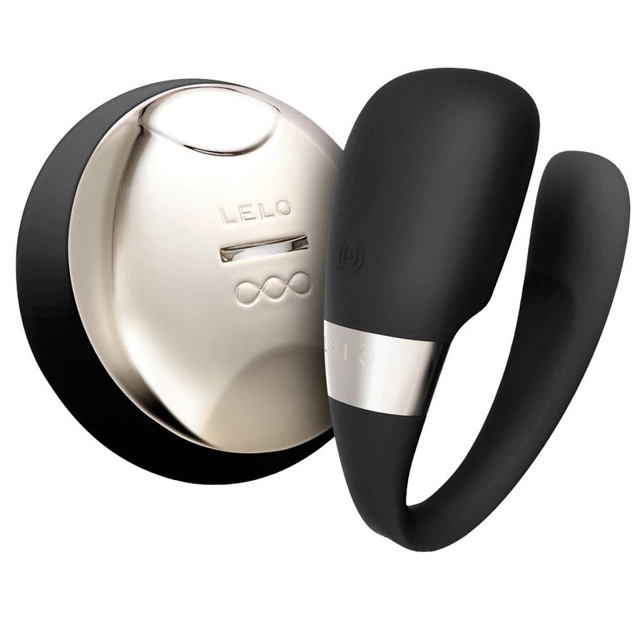Lelo-Insignia Tiani 3 Massaggiatore per Coppia, Nero-Silicone, 7 1 Lelo-Insignia Tiani 3 Massaggiatore per Coppia, Nero-Silicone, 7 · Vibratori