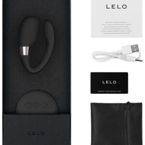 Lelo-Insignia Tiani 3 Massaggiatore per Coppia, Nero-Silicone, 7 8 Lelo-Insignia Tiani 3 Massaggiatore per Coppia, Nero-Silicone, 7 · Vibratori (imaginea 3)
