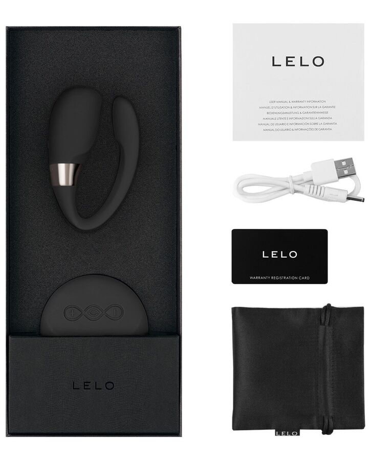Lelo-Insignia Tiani 3 Massaggiatore per Coppia, Nero-Silicone, 7 3 Lelo-Insignia Tiani 3 Massaggiatore per Coppia, Nero-Silicone, 7 · Vibratori (imaginea 3)