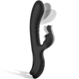 Black&silver-Jamie Rabbit Stimolatore Silicone Ricaricabile 12 Black&silver-Jamie Rabbit Stimolatore Silicone Ricaricabile — BLACK&SILVER · Vibratori (imaginea 6)