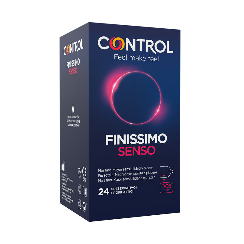Control Condoms-Adatta Senso Preservativi 24 Pezzi-Lattice