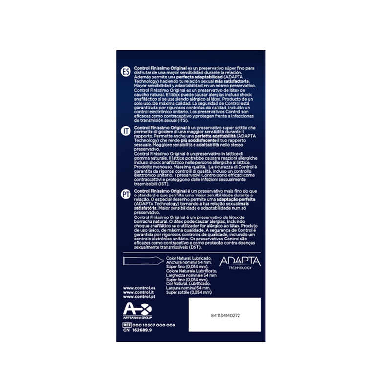 Control Condoms-Finissimo Preservativi 24 Pezzi-Latex · Preservativi (immagine 2)