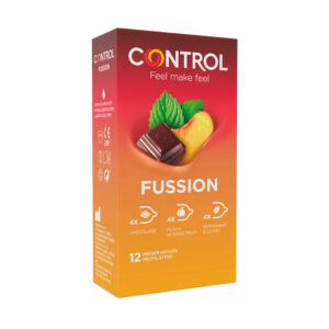 Control Condoms-Preservativi aromatizzati Fusion, 12 Pezzi-Latex
