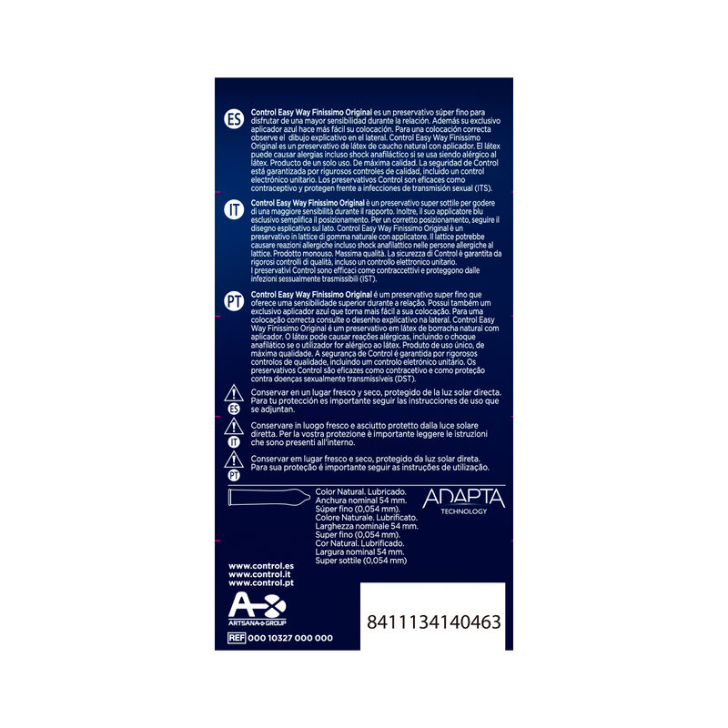 Control Condoms-Adattare Easy Way Finissimo 10 Unità 2 Control Condoms-Adattare Easy Way Finissimo 10 Unità · Preservativi (imaginea 2)