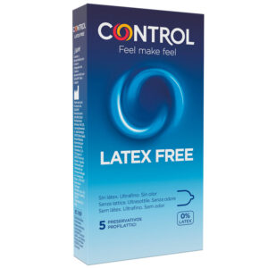Control Condoms-Senza Lattice Preservativi Ultra-sottili, 5