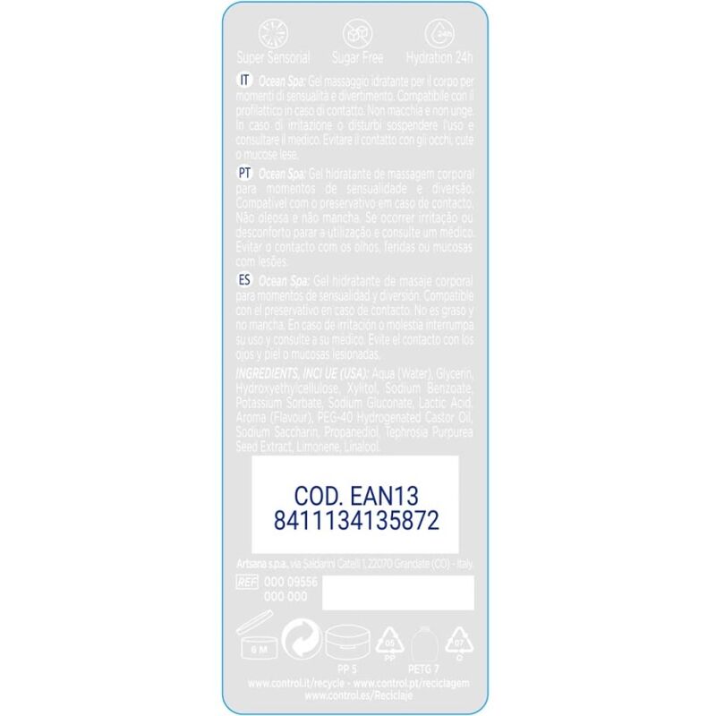 Control Lubes-2 in 1 Massaggio e piacere Mediterraneo 200 Ml 2 Control Lubes-2 in 1 Massaggio e piacere Mediterraneo 200 Ml · Massaggio erotico (imaginea 2)