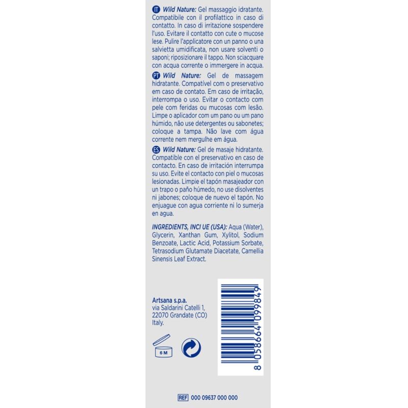 Control Lubes-Wild Nature Gel Massaggio 3 in 1 200 ml 2 Control Lubes-Wild Nature Gel Massaggio 3 in 1 200 ml · Lubrificanti (imaginea 2)