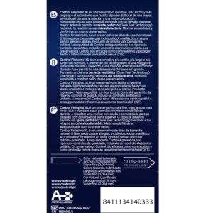 Control Condoms-Finissimo Xl Preservativi 12 Pezzi-Lattice · Preservativi (imaginea 2)
