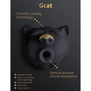 G-Vibe-Gcat Mystic Stimolatore Clitorideo con Suzione Nero 7 G-Vibe-Gcat Mystic Stimolatore Clitorideo con Suzione Nero · Vibratori (imaginea 2)