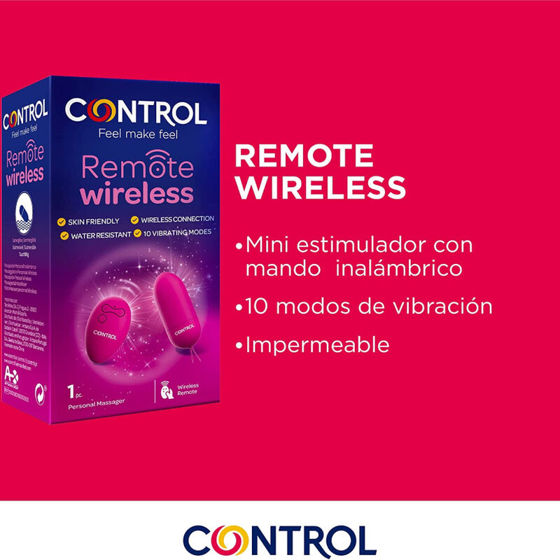 Control Toys-Massaggiatore Personal Wireless con Telecomando-Silicone 3 Control Toys-Massaggiatore Personal Wireless con Telecomando-Silicone · Vibratori (imaginea 3)