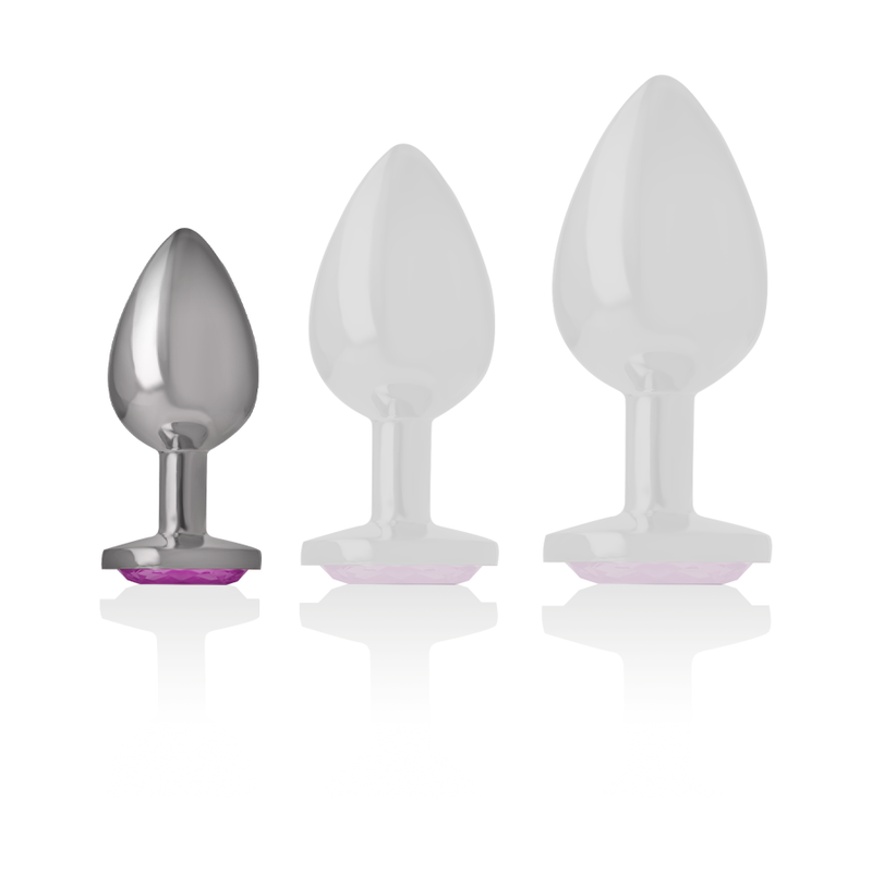 Intense Anal Toys-Plug anale in metallo Alluminio Cuore · Accessori BDSM (imaginea 2)