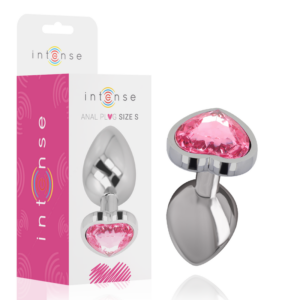 Intense Anal Toys-Plug anale in metallo Alluminio Cuore 17 Intense Anal Toys-Plug anale in metallo Alluminio Cuore