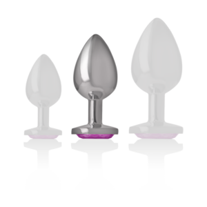 Intense Anal Toys-Plug anale in metallo Alluminio Cuore · Accessori BDSM (imaginea 15)