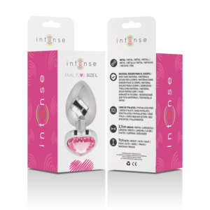 Intense Anal Toys-Plug anale in metallo Alluminio Cuore · Accessori BDSM (imaginea 32)