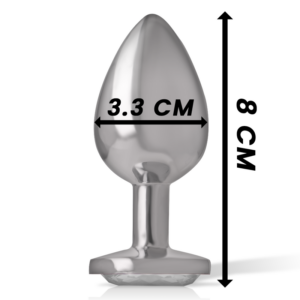 Intense Anal Toys-Plug anale in metallo Alluminio Cuore · Accessori BDSM (imaginea 26)