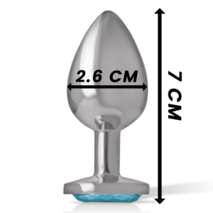 Intense Anal Toys-Plug anale in metallo Alluminio Cuore · Accessori BDSM (imaginea 8)