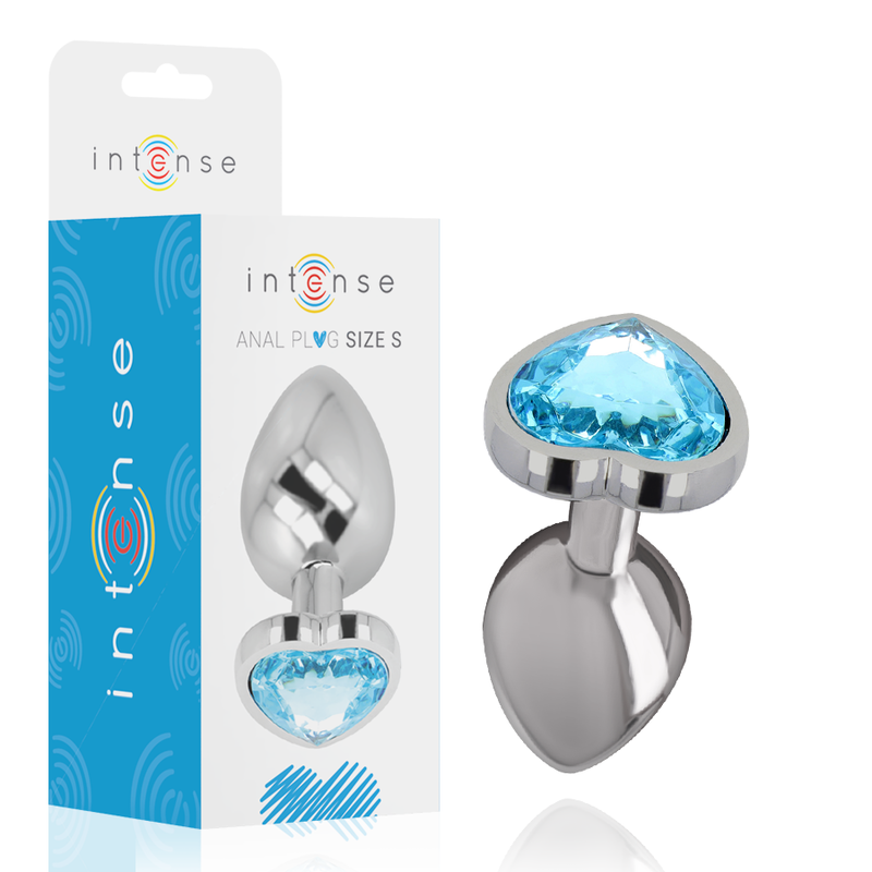 Intense Anal Toys-Plug anale in metallo Alluminio Cuore · Accessori BDSM (imaginea 7)