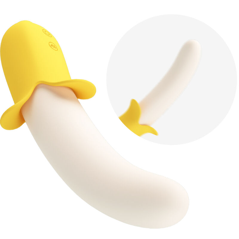 High Tech-Banana Geek Super Power 7 Vibrazioni Up&down Silicone — PRETTY LOVE · Vibratori (imaginea 6)