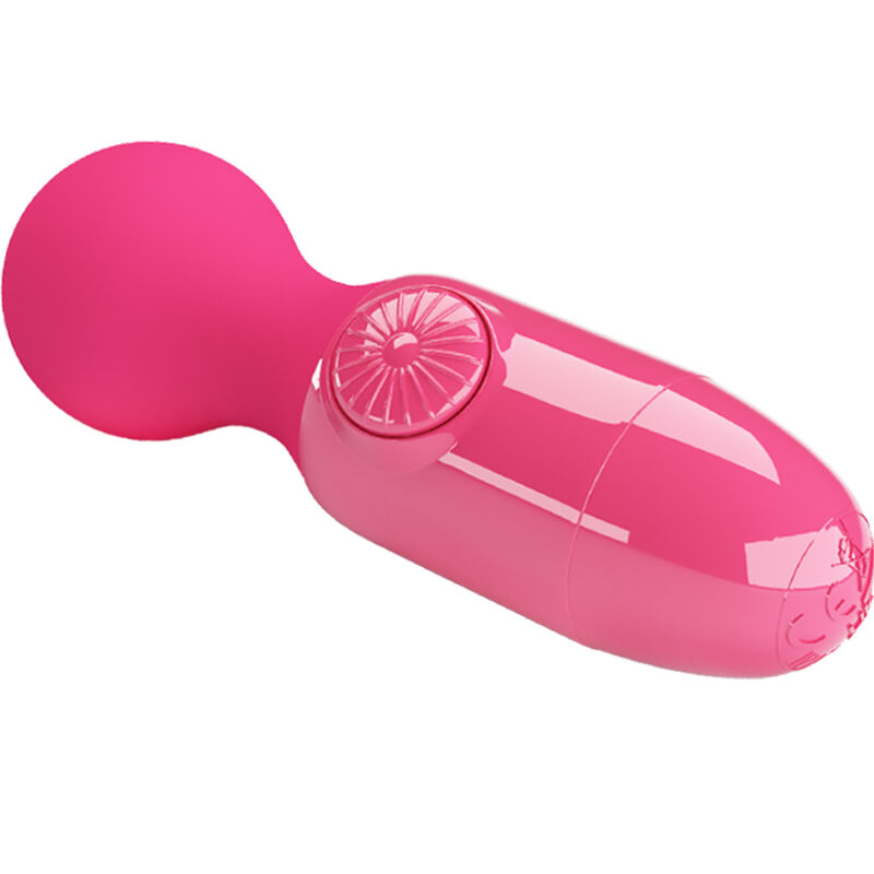 High Tech-Magenta Mini Vibratore Personal-Silicone, Ricaricabile — PRETTY LOVE · Vibratori (immagine 6)