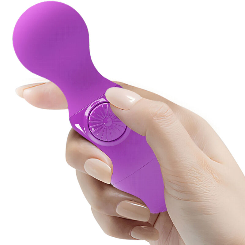 High Tech-Mini massaggiatore personale Viola-Silicone, impermeabile 5 High Tech-Mini massaggiatore personale Viola-Silicone, impermeabile — PRETTY LOVE · Vibratori (imaginea 5)