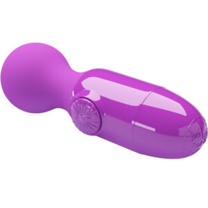 High Tech-Mini massaggiatore personale Viola-Silicone, impermeabile 12 High Tech-Mini massaggiatore personale Viola-Silicone, impermeabile — PRETTY LOVE · Vibratori (imaginea 3)