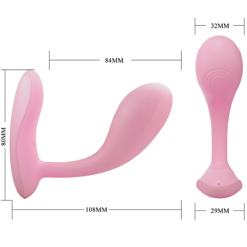 App Series-Baird G-spot 12 Vibrazioni Ricaricabile — PRETTY LOVE · Giocattoli per coppie (imaginea 2)