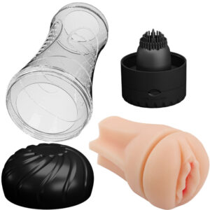 Bodies & Masturbators-Naomi Vagina Vibrator-TPR — PRETTY LOVE · Masturbatori (imaginea 8)