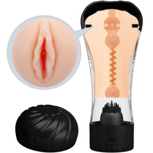 Bodies & Masturbators-Naomi Vagina Vibrator-TPR — PRETTY LOVE · Masturbatori