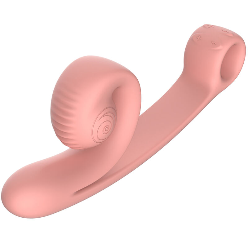 SNAIL VIBE - CURVE VIBRADOR NARANJA Snail Vibe-Curve Vibratore, Silicone, 5 velocità · Vibratori