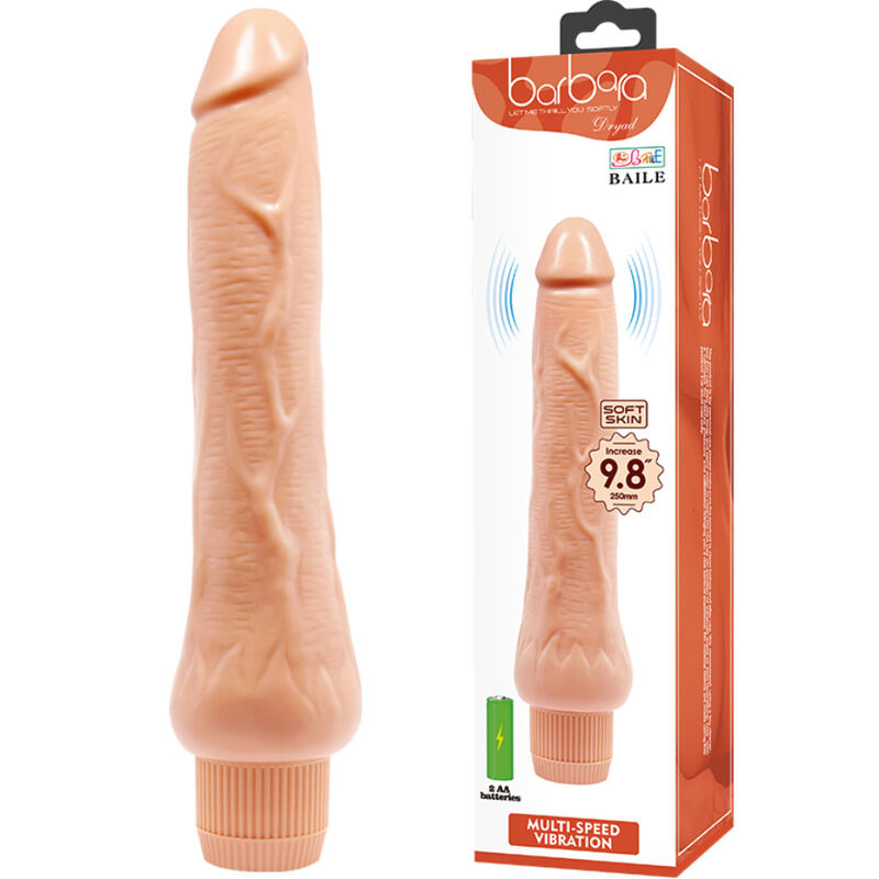 Baile Vibrators-Barbara Vibrator Realist 25 cm-TPR, Rotazione 2 Baile Vibrators-Barbara Vibrator Realist 25 cm-TPR, Rotazione · Vibratori (imaginea 2)