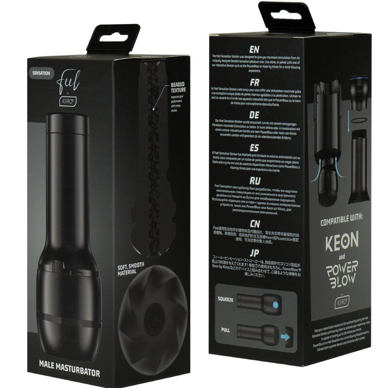 Kiiroo-Feel Stroker Sensation-TPE · Masturbatori (immagine 2)