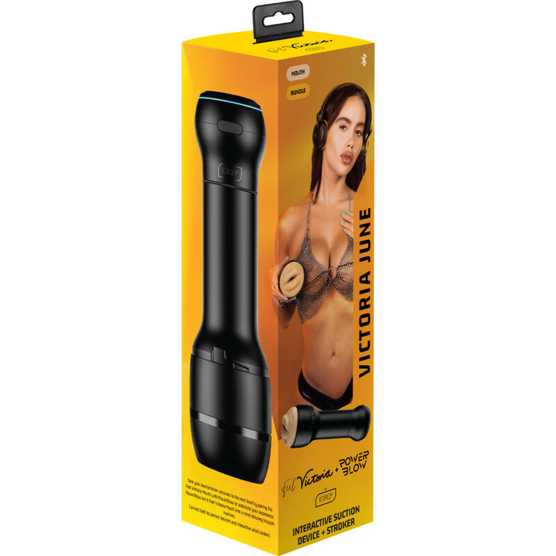 Kiiroo-Powerblow e Feelvictoria Mouth Stroker Set-Silicone, App · Masturbatori (imaginea 5)