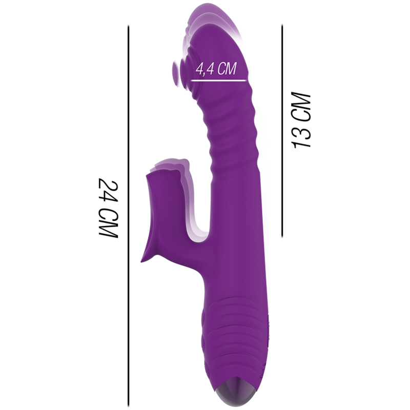 Intense High Tech-Iggy Vibratore Multifunzione Ricaricabile · Vibratori (immagine 2)