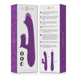 Intense High Tech-Iggy Vibratore Multifunzione Ricaricabile · Vibratori (immagine 4)