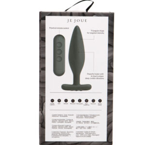 Je Joue-Egon Plug anale Vibrator Nero-Silicone · Accessori BDSM (imaginea 3)